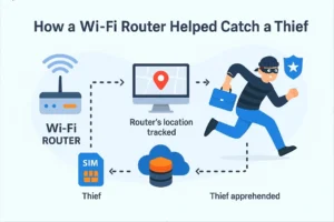 Mobile Wi-Fi: How a wireless router helped catch a thief