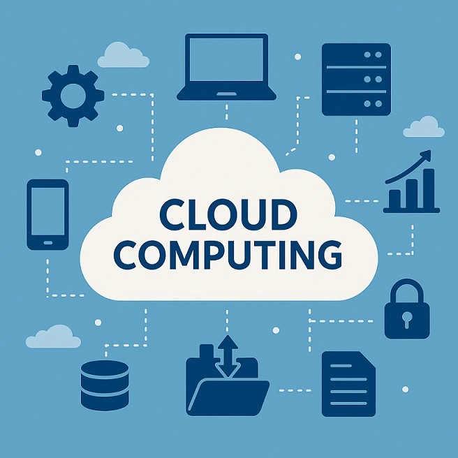 Cloud Computing Concept Illustration