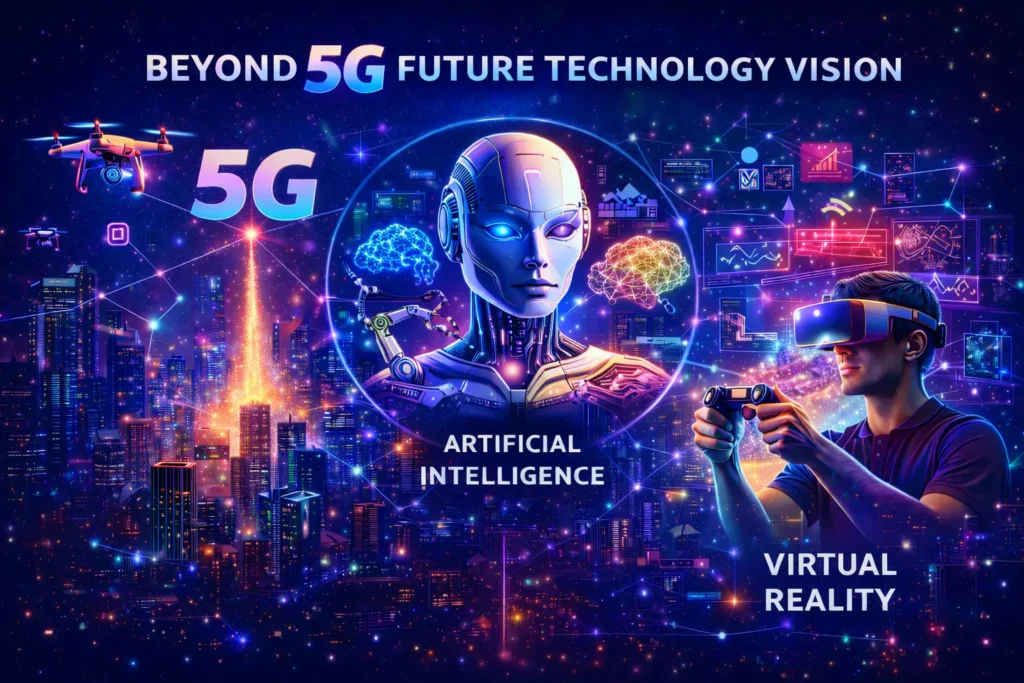 future of internet speed powered by 5G technology and artificial intelligence