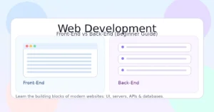 Web Development Explained: 9 Powerful Differences Between Front-End vs Back-End