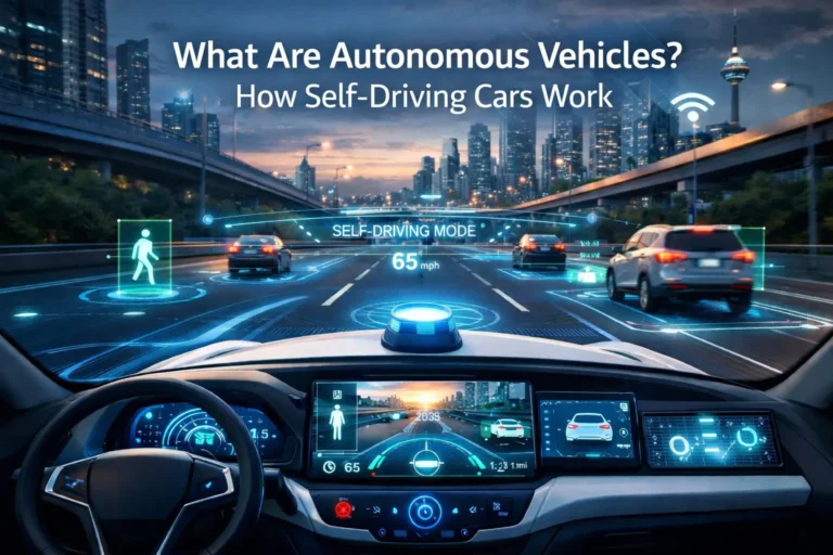 What Are Autonomous Vehicles? How Self-Driving Cars Work in 2026 (Complete Guide)