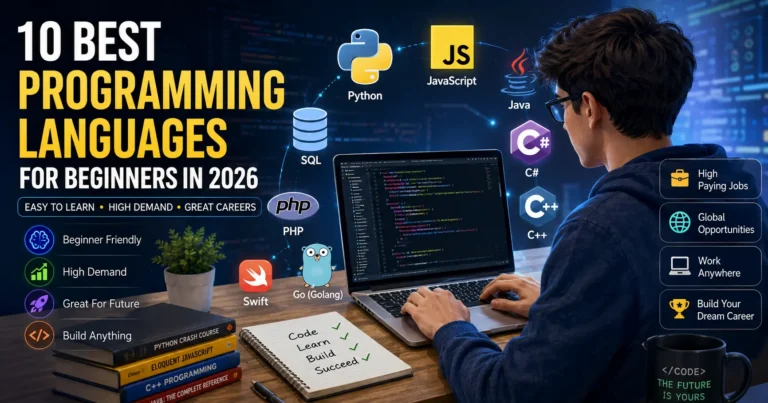 10 Best Programming Languages for Beginners in 2026: Easy Learning Guide for Students