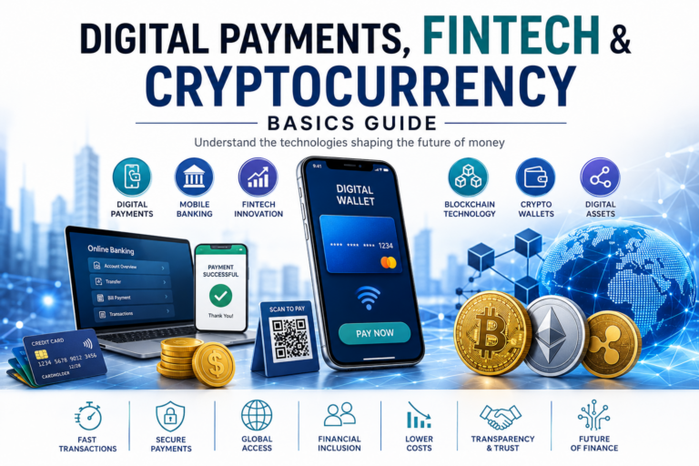 Powerful Digital Payments, FinTech & Cryptocurrency Basics Guide for 2026